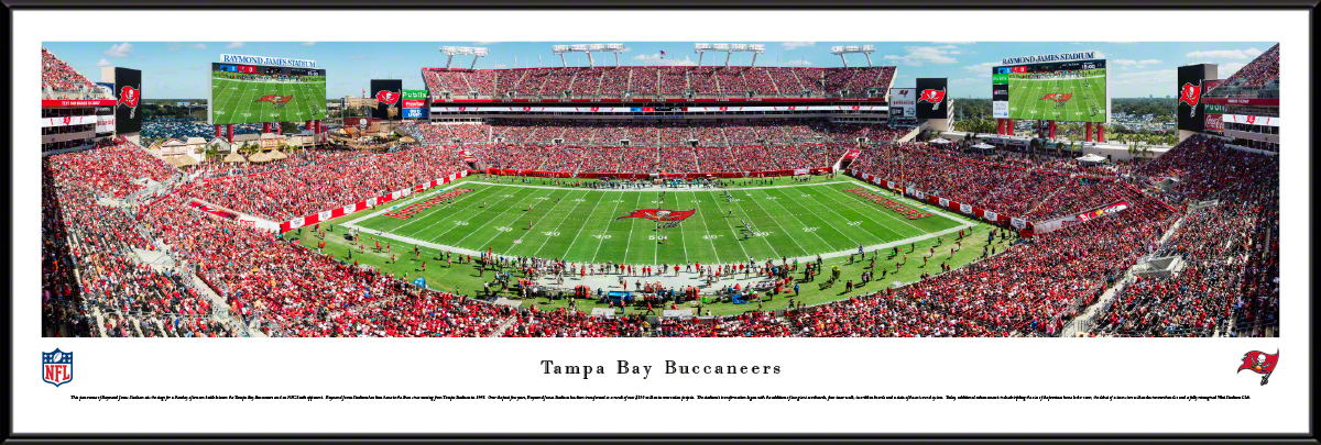 Tampa Bay Buccaneers Panoramic Poster