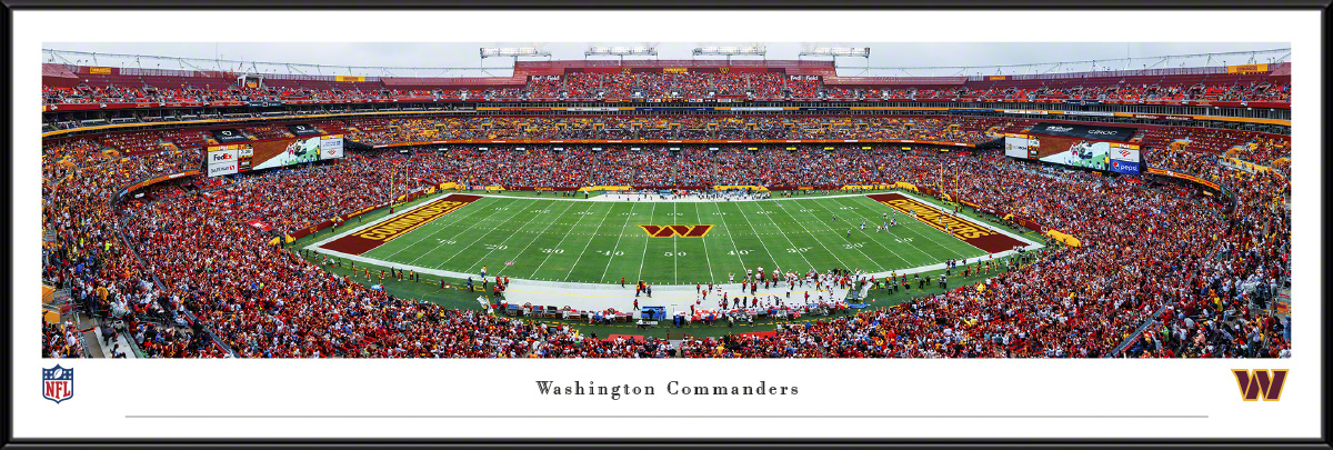 Washington Commanders Panoramic Picture FedEx Field NFL Fan