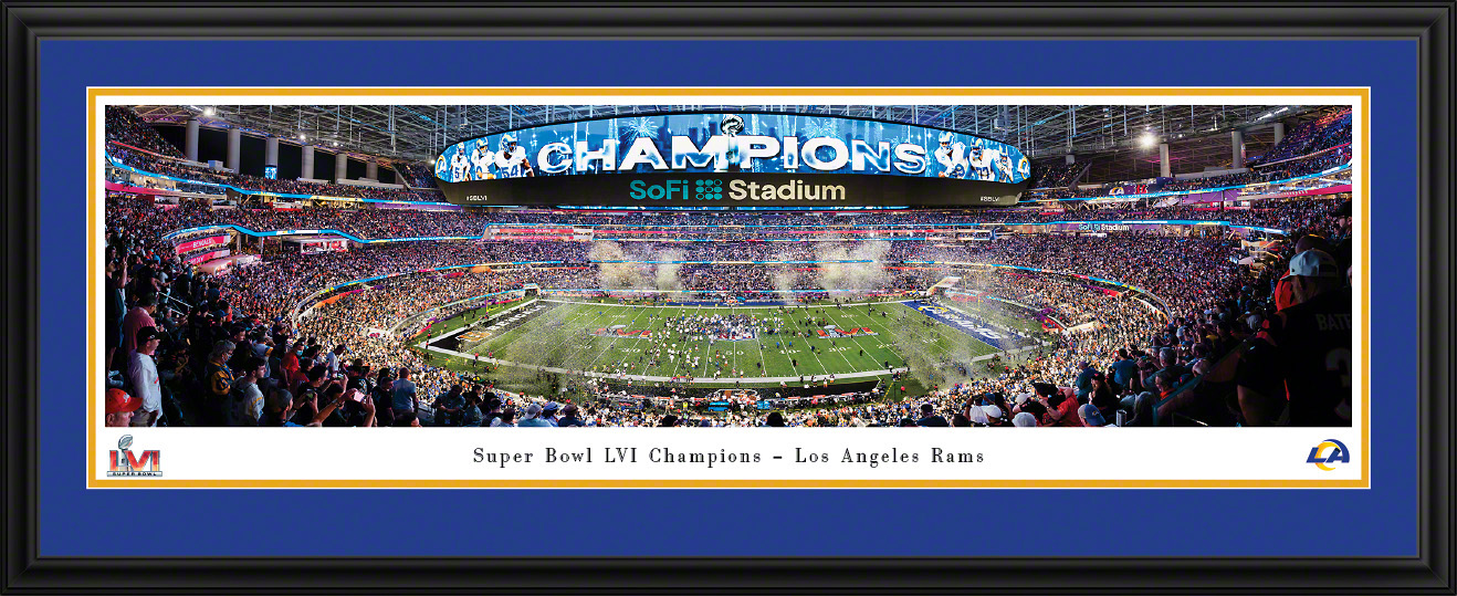 NFL 2022 Kickoff Buffalo Bills vs Los Angeles Rams Poster Canvas