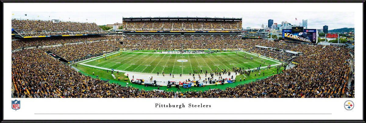 Pittsburgh Steelers 50 Yd Panoramic Picture - Acrisure Stadium NFL Wall  Decor