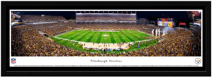 Heinz Field Aerial Poster - the Stadium Shoppe