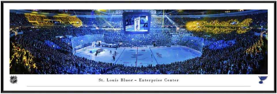 St. Louis Blues NHL Stadium Panoramics Center View