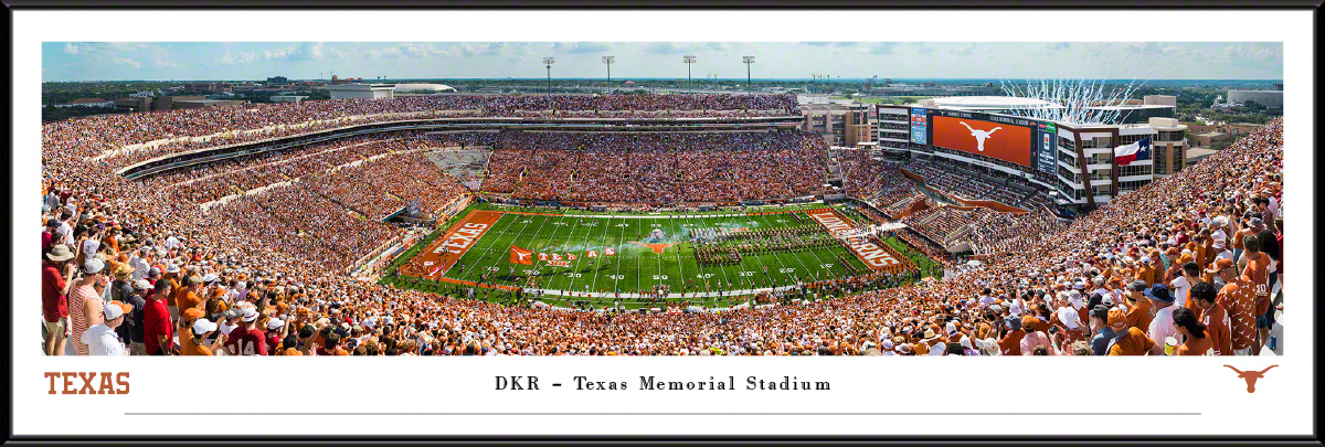 New Orleans Saints 14 x 40 Standard Frame Panoramic Photo 