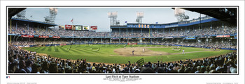 Detroit Tigers Stadium Final Day Framed Aerial Photo F7533A