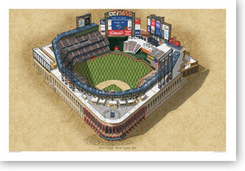 April 8, 2023 New York Mets - Citi Field Replica - Stadium