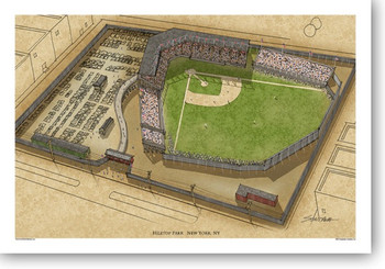 New York Yankees Old New York Yankee Stadium Subway Print - Vintage Ontario  Baseball Art - the Stadium Shoppe