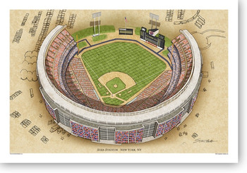 New York Mets Shea Stadium NY Baseball Stadium 8x10 to 48x36 Photo 04