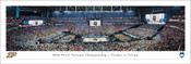 2024 NCAA Basketball National Championship Game - UConn Huskies vs. Purdue Boilermakers Panoramic Poster