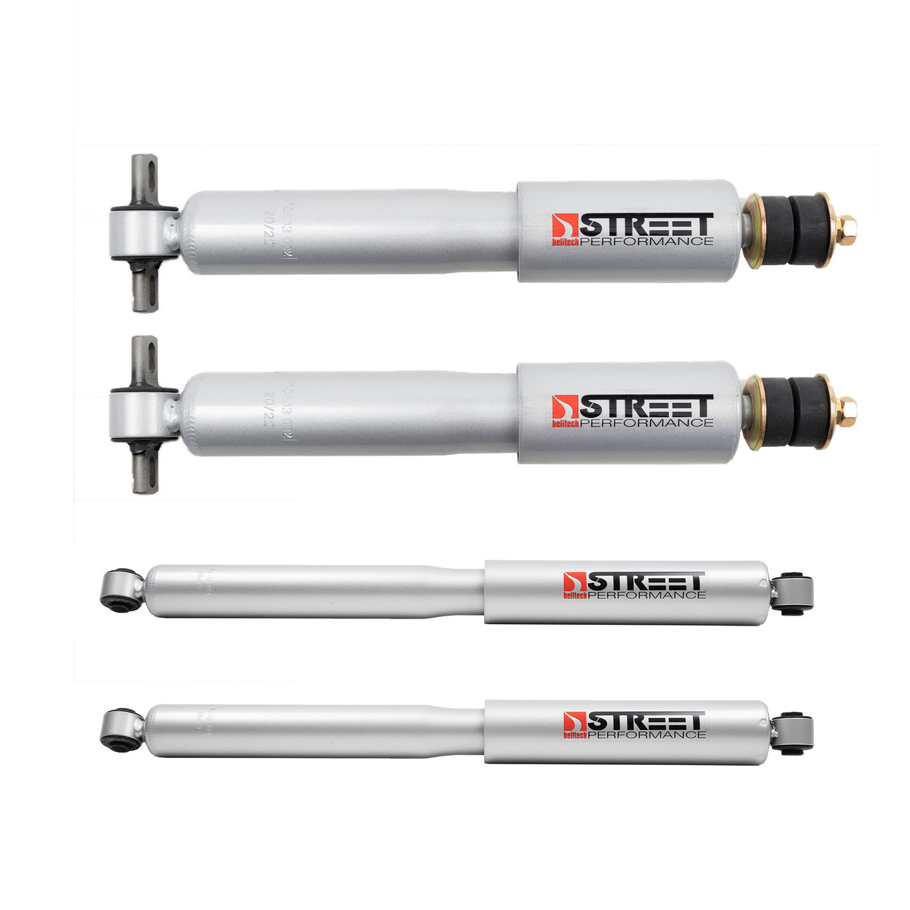 STREET PERFORMANCE SHOCK SET (LOWERING) - 95101 - KW Automotive