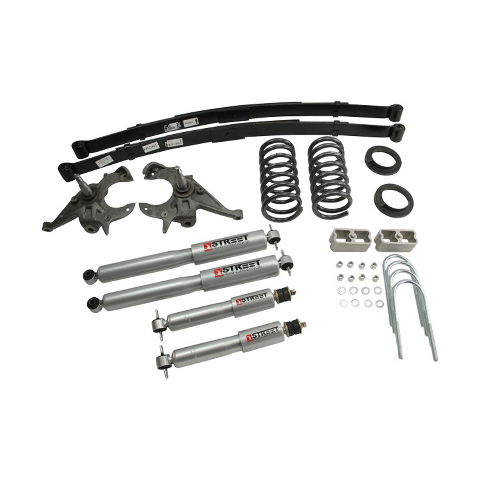 LOWERING KIT W/ STREET PERFORMANCE SHOCKS - 616SP - KW Automotive