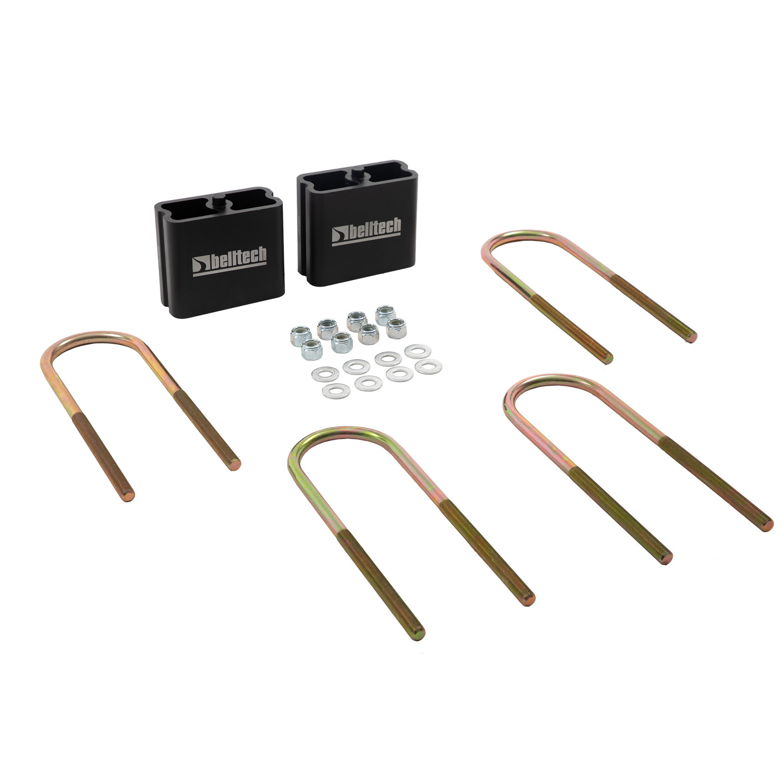 4 INCH LOWERING BLOCK KIT | 2 DEGREE TAPER - 6203 - KW Automotive