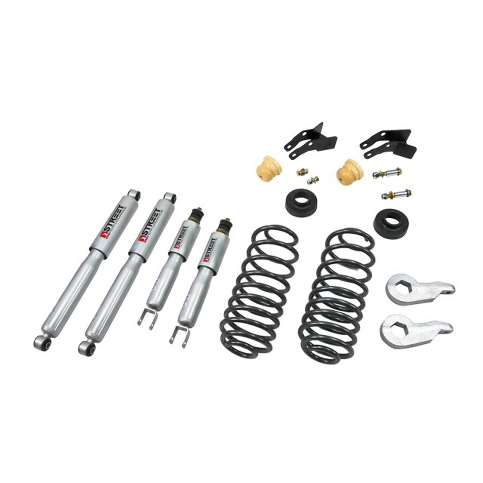 LOWERING KIT W/ STREET PERFORMANCE SHOCKS - 757SP - KW Automotive