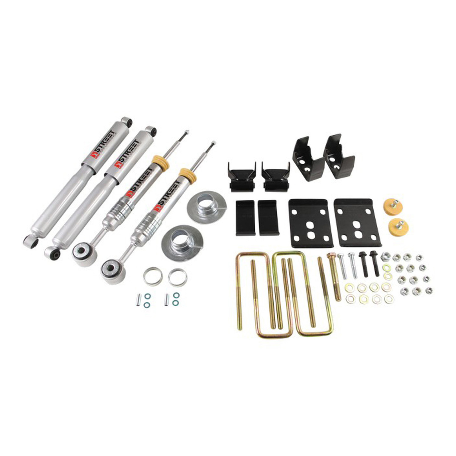 LOWERING KIT W/ STREET PERFORMANCE SHOCKS - 972SP - KW Automotive