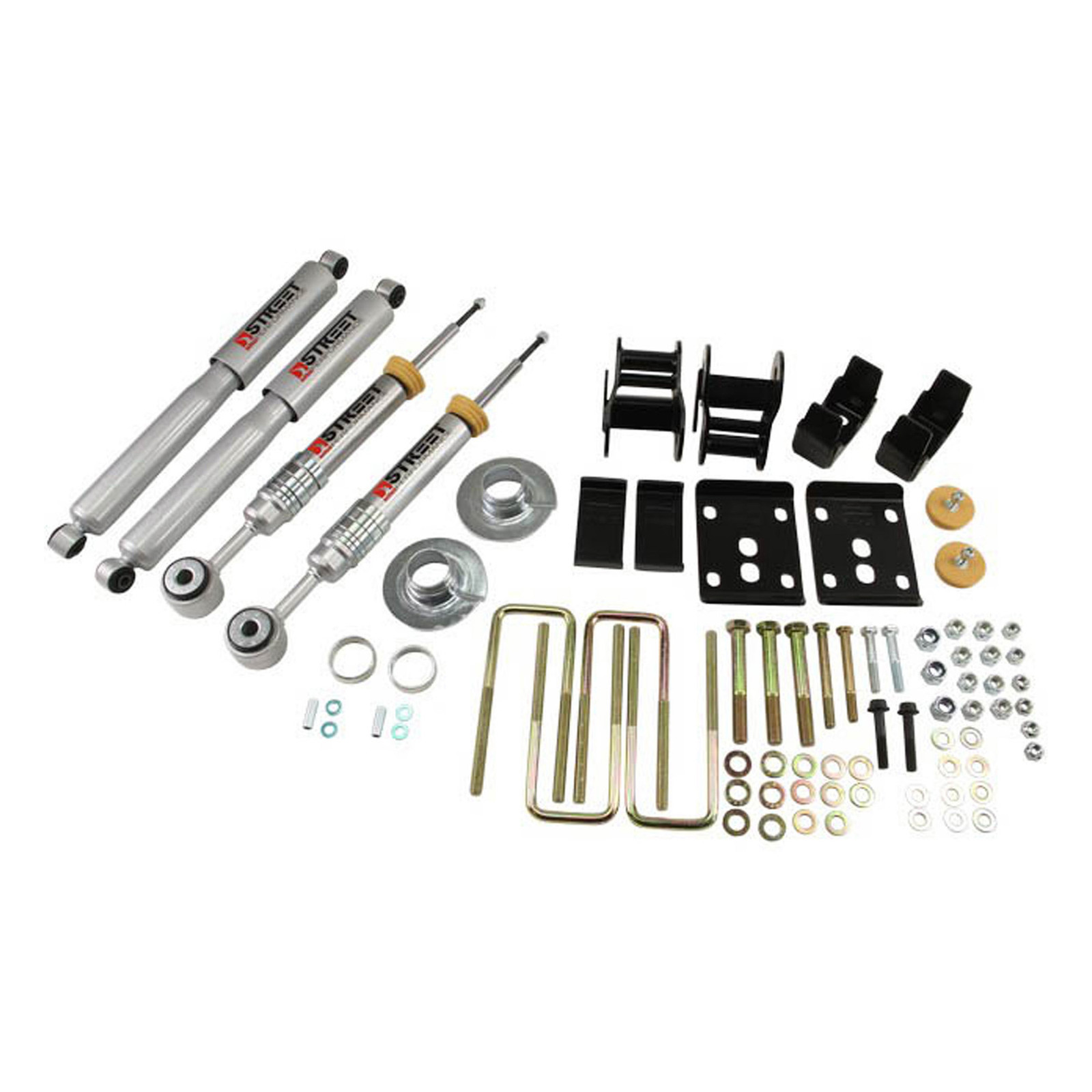 LOWERING KIT W/ STREET PERFORMANCE SHOCKS - 983SP - KW Automotive