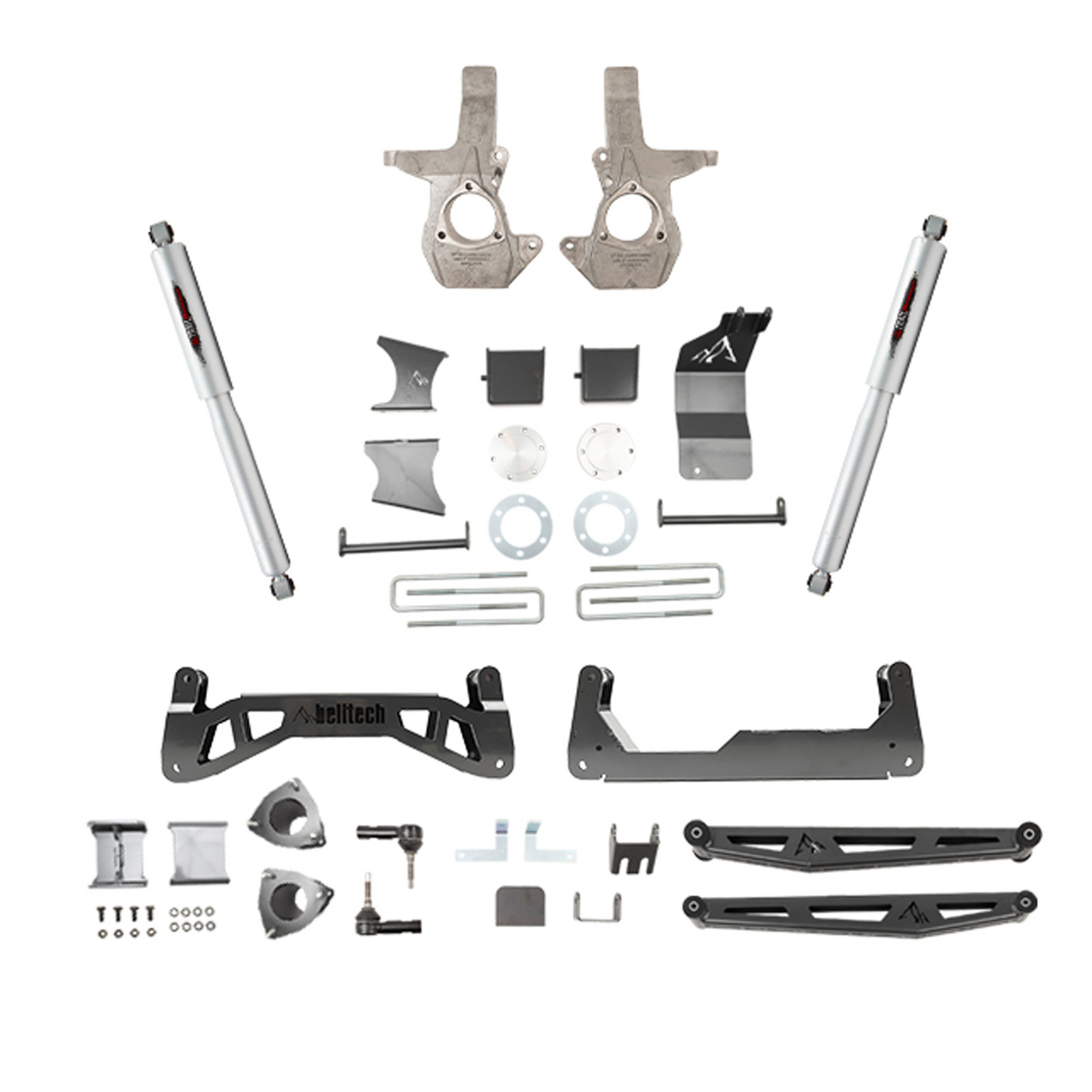 7 INCH LIFT KIT | FRONT SPACERS AND REAR TRAIL PERFORMANCE SHOCKS