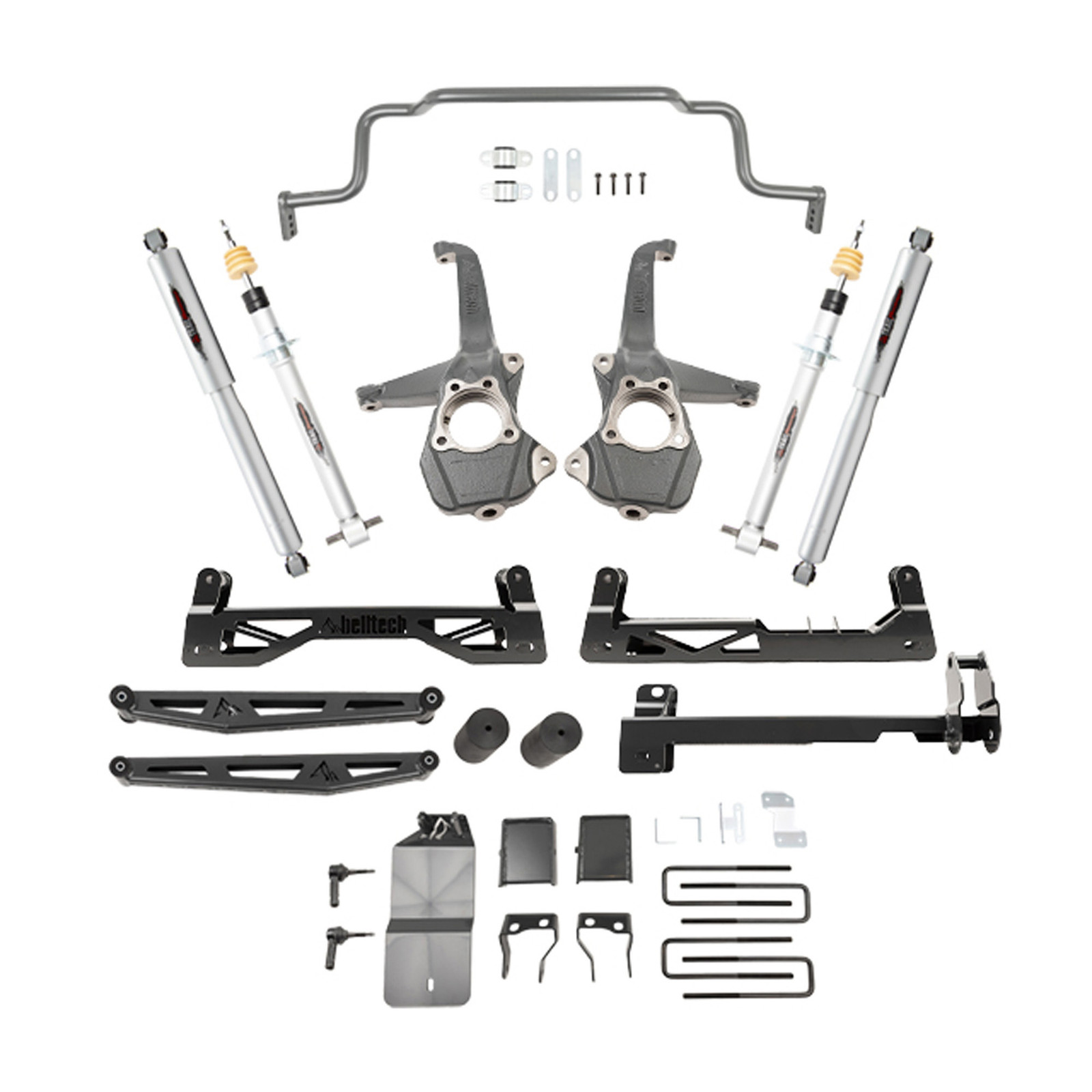 6-8 INCH LIFT KIT | FRONT AND REAR TRAIL PERFORMANCE STRUTS/SHOCKS