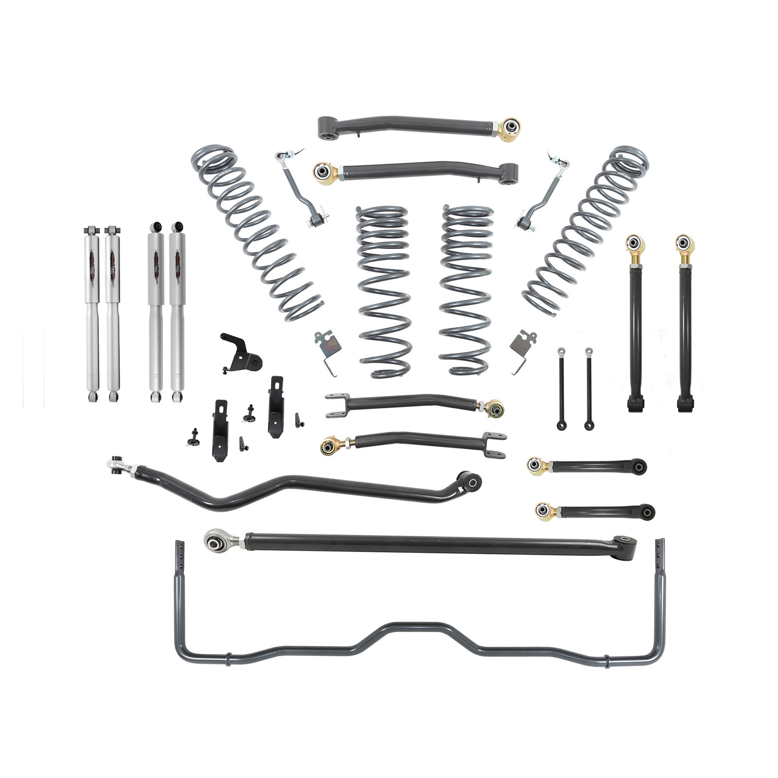 4 INCH LIFT KIT | FRONT AND REAR TRAIL PERFORMANCE SHOCKS