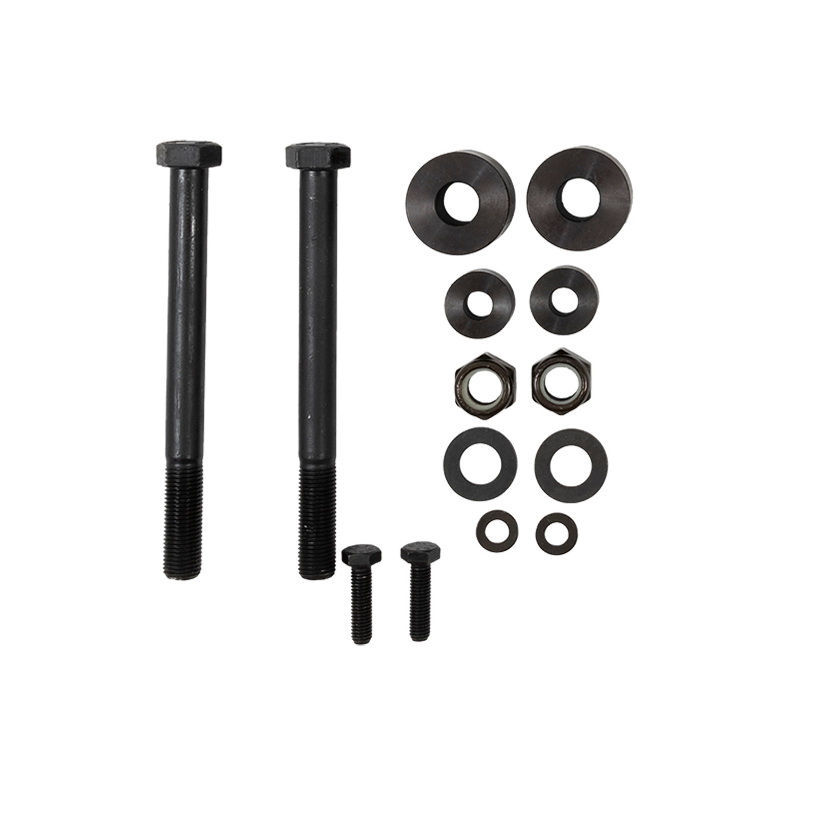 2 INCH LEVELING KIT | STRUT SPACERS ONLY - 154302BK - KW Automotive