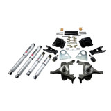 LOWERING KIT W/ STREET PERFORMANCE SHOCKS - 818SP