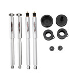 2.5 INCH LEVELING KIT | COIL SPRING SPACERS W/ TRAIL PERFORMANCE SHOCKS - 1033SP