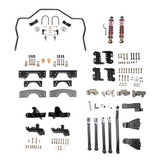 REAR 4-LINK KIT W/ COILOVERS, C-NOTCH & SWAY BAR - 350R00