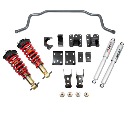 PERFORMANCE HANDLING KIT W/ HEIGHT ADJUSTABLE COILOVERS & FRONT SWAY BAR - 646HK