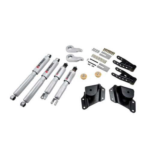LOWERING KIT W/ SP SHOCKS (FRONT TORSION BAR SUSPENSION ONLY) - 654SP