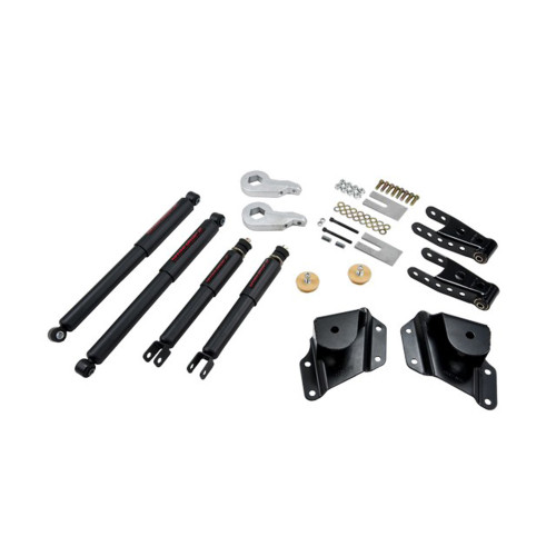 LOWERING KIT W/ ND2 SHOCKS (FRONT TORSION BAR SUSPENSION ONLY) - 654ND