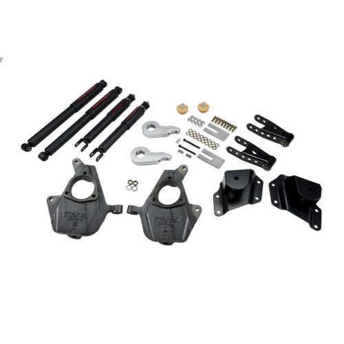 LOWERING KIT W/ ND2 SHOCKS (FRONT TORSION BAR SUSPENSION ONLY) - 656ND