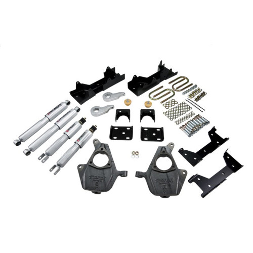 LOWERING KIT W/ SP SHOCKS (FRONT TORSION BAR SUSPENSION ONLY) - 657SP