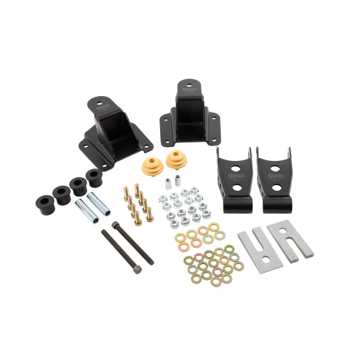SHACKLE & HANGER KIT | 4 INCH DROP - 6592 SHACKLE & HANGER KIT | 4 INCH DROP - 6592
