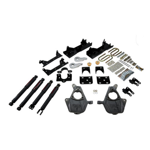 LOWERING KIT W/ ND2 SHOCKS (FRONT TORSION BAR SUSPENSION ONLY) - 662ND