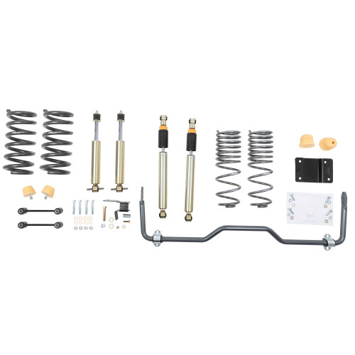 PERFORMANCE HANDLING KIT PLUS W/ DAMPING ADJUSTABLE SHOCKS & SWAY BAR - 963HKP