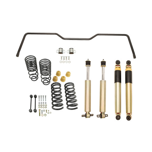 PERFORMANCE HANDLING KIT PLUS W/ DAMPING ADJUSTABLE SHOCKS & SWAY BAR - 964HKP