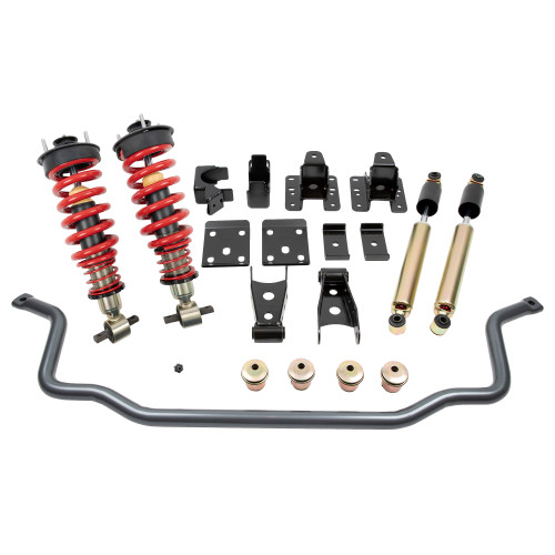 PERFORMANCE HANDLING KIT PLUS W/ DAMPING ADJUSTABLE COILOVERS/SHOCKS - 987HKP
