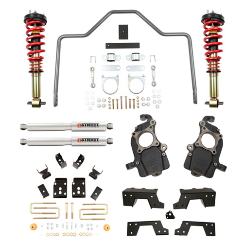 PERFORMANCE HANDLING KIT W/ HEIGHT ADJUSTABLE COILOVERS & REAR SWAY BAR - 1008HK