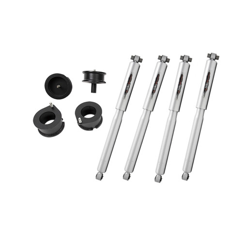 2.5 INCH LEVELING KIT | COIL SPRING SPACERS W/ TRAIL PERFORMANCE SHOCKS - 1032SP