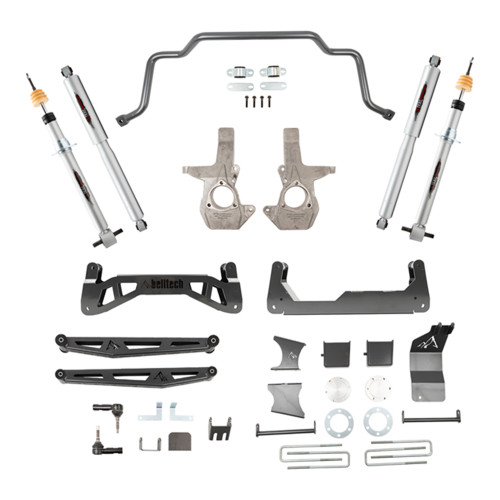 7-9 INCH LIFT KIT | FRONT AND REAR TRAIL PERFORMANCE STRUTS/SHOCKS - 150201TPS