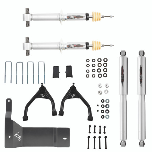 4 INCH LIFT KIT | FRONT AND REAR TRAIL PERFORMANCE STRUTS/SHOCKS - 150206TP