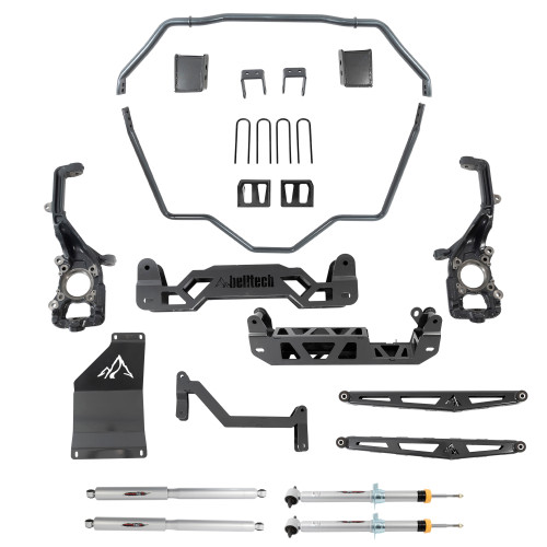 5-7 INCH LIFT KIT | FRONT AND REAR TRAIL PERFORMANCE STRUTS/SHOCKS - 152510TPS