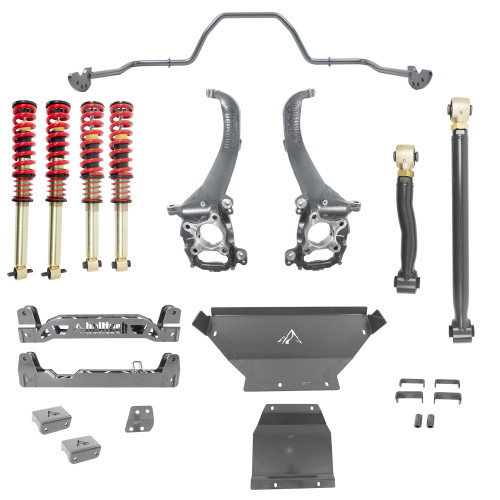 4-7.5 INCH LIFT KIT | FRONT AND REAR TRAIL PERFORMANCE COILOVERS - 152600HK