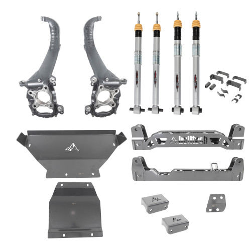 4-7.5 INCH LIFT KIT | FRONT AND REAR TRAIL PERFORMANCE STRUTS - 152600TP