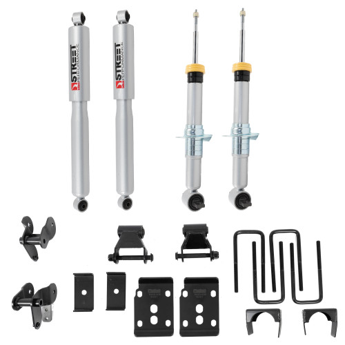 LOWERING KIT W/ STREET PERFORMANCE STRUTS/SHOCKS - 1050SP