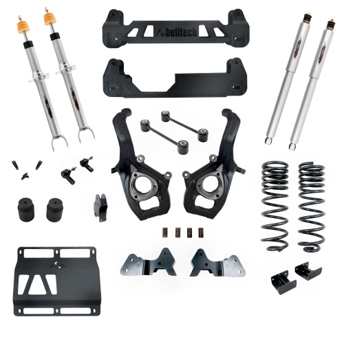 6-9 INCH LIFT KIT | FRONT AND REAR TRAIL PERFORMANCE STRUTS/SHOCKS - 153713TP