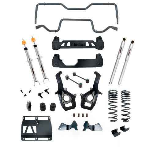 6-9 INCH LIFT KIT | FRONT AND REAR TRAIL PERFORMANCE STRUTS/SHOCKS - 153713TPS