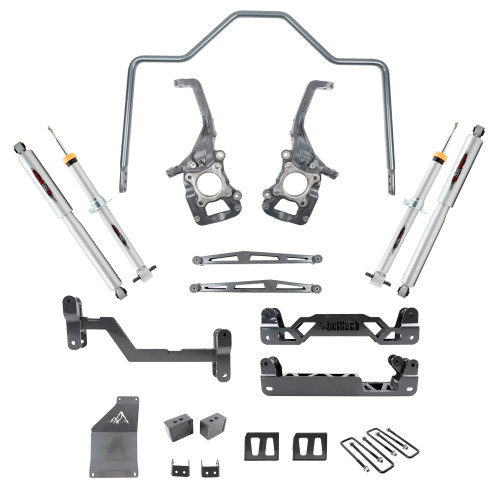 6-7 INCH LIFT KIT | FRONT AND REAR TRAIL PERFORMANCE STRUTS/SHOCKS - 152501TPS