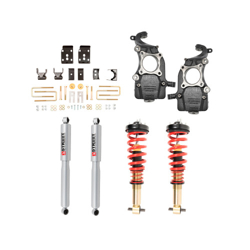 PERFORMANCE COILOVER KIT W/ HEIGHT ADJUSTABLE FRONT COILOVERS - 1051SPC