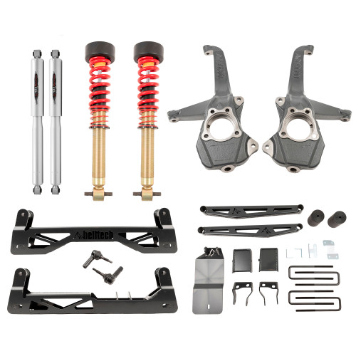 6-8 INCH LIFT KIT | FRONT & REAR TRAIL PERFORMANCE COILOVERS/SHOCKS - 150210TPC