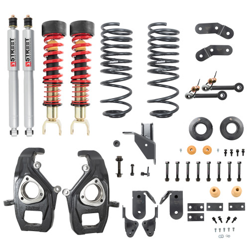 PERFORMANCE COILOVER KIT W/ HEIGHT ADJUSTABLE FRONT COILOVERS - 1062SPC