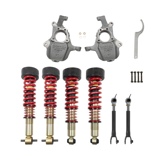 PERFORMANCE COILOVER KIT W/ FRONT AND REAR HEIGHT ADJUSTABLE COILOVERS - 1104SPC